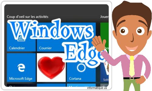 Windows Edge sur Windows 10