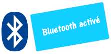 Bluetooth activé