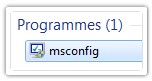 msconfig