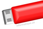 Une cle usb en 3D