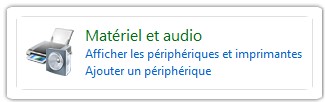 Matériel et audio