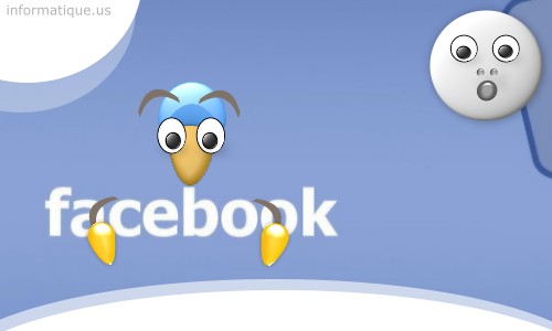 Facebook et divers personnages