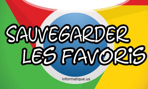 sauvegarder les favoris