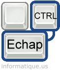 Clavier Touche CTRL et Echap